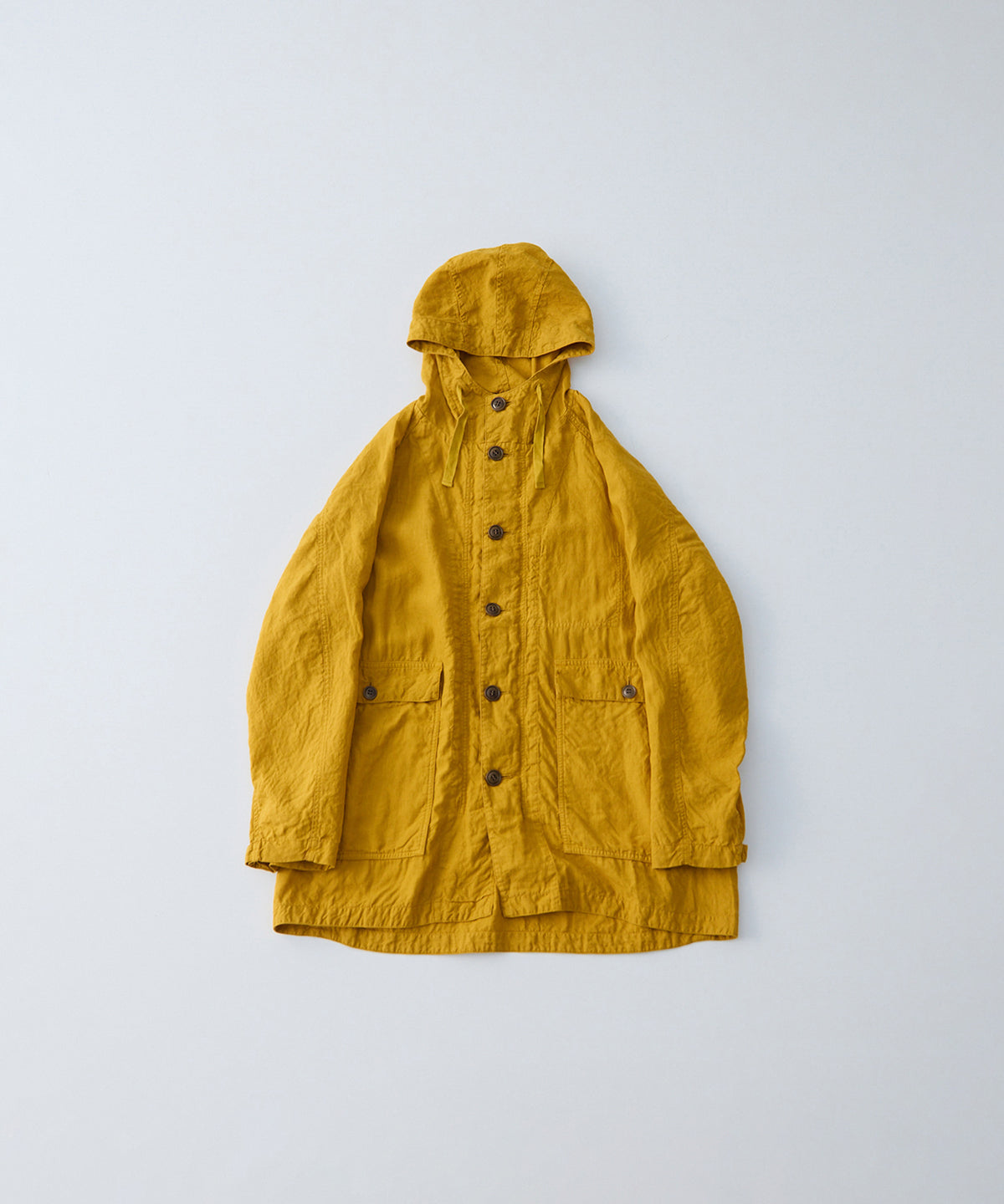 CONFECT / ハイカウントリネン ウルシ染め 超撥水パーカ